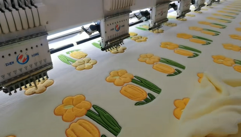 Industrial Multi-Head Embroidery Machines: How We Deliver Precision at Scale