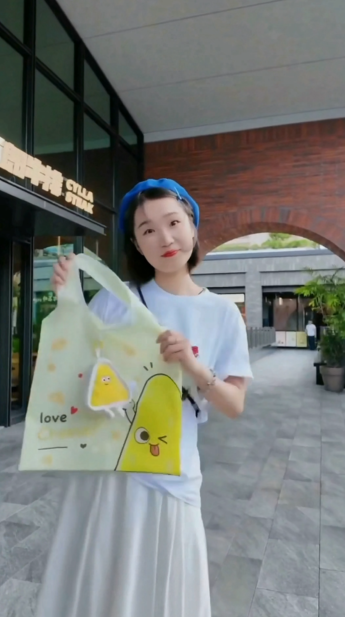 2-in-1 Plush Toy & Foldable Eco Bag | Baking Character Design | Cheesecake, Toast, Cheese & Donut