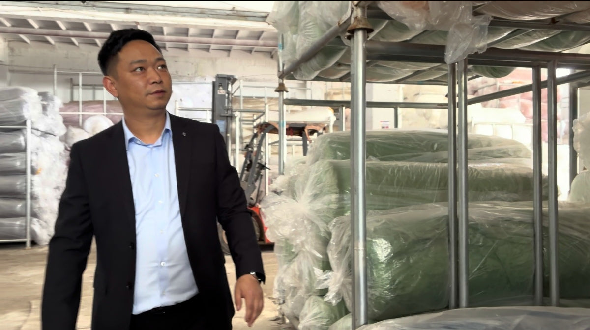 Inside Our Raw Material Warehouse: The Foundation Behind 10,000 Hand Towels a Day