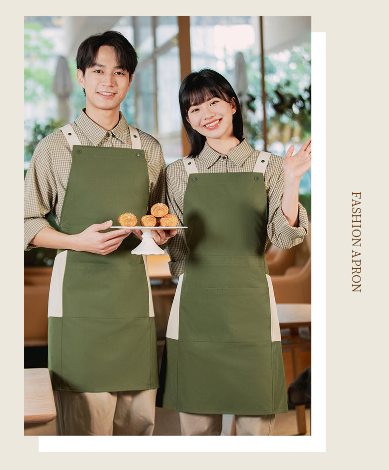 Fashion Apron – Waterproof & Customizable Work Apron
