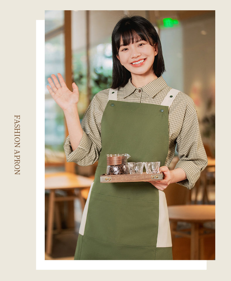 Fashion Apron – Waterproof & Customizable Work Apron