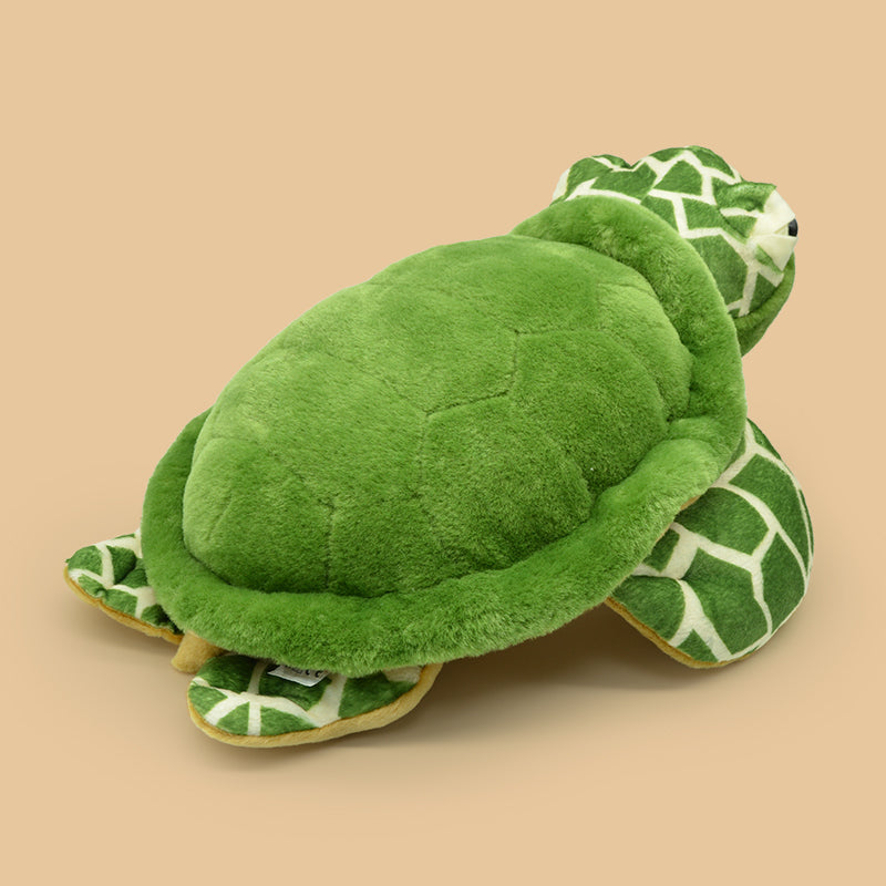 Make My Day Ocean Series | Green Sea Turtle Stuffed Animal Plush Toy – Soft PP Cotton Cuddle Pillow