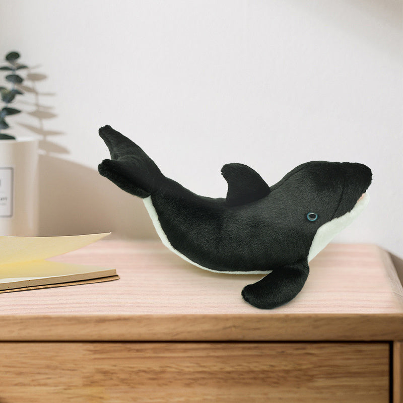 Make My Day Ocean Series | Orca Killer Whale Plush Toy – Realistic Black & White Stuffed Animal | Non-Shedding, Colour-Fast, Irresistibly Soft
