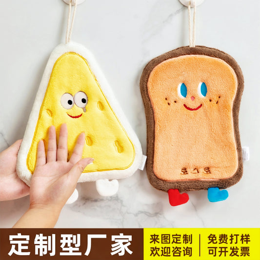 Quick-Dry Hanging Hand Towel | Super Absorbent for Bathroom & Kitchen