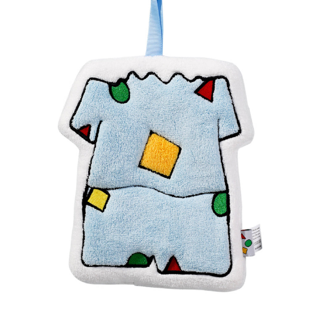 Cartoon Outfit Hanging Hand Towel | Anime-Inspired Thick Coral Fleece, Fun Gift