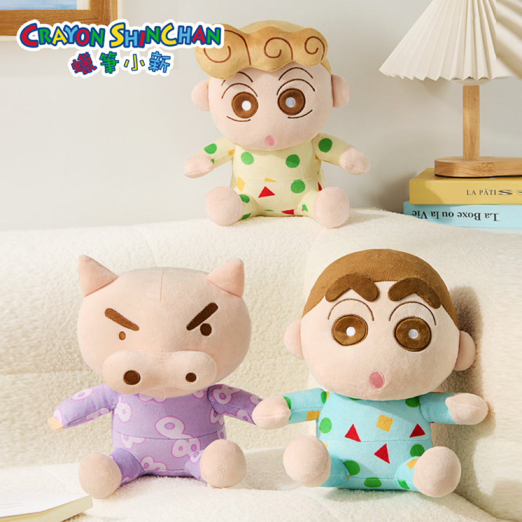 Crayon Shin-chan Officially Licensed Plush Toy | Pajama & Cat Costume Series, 7 Characters