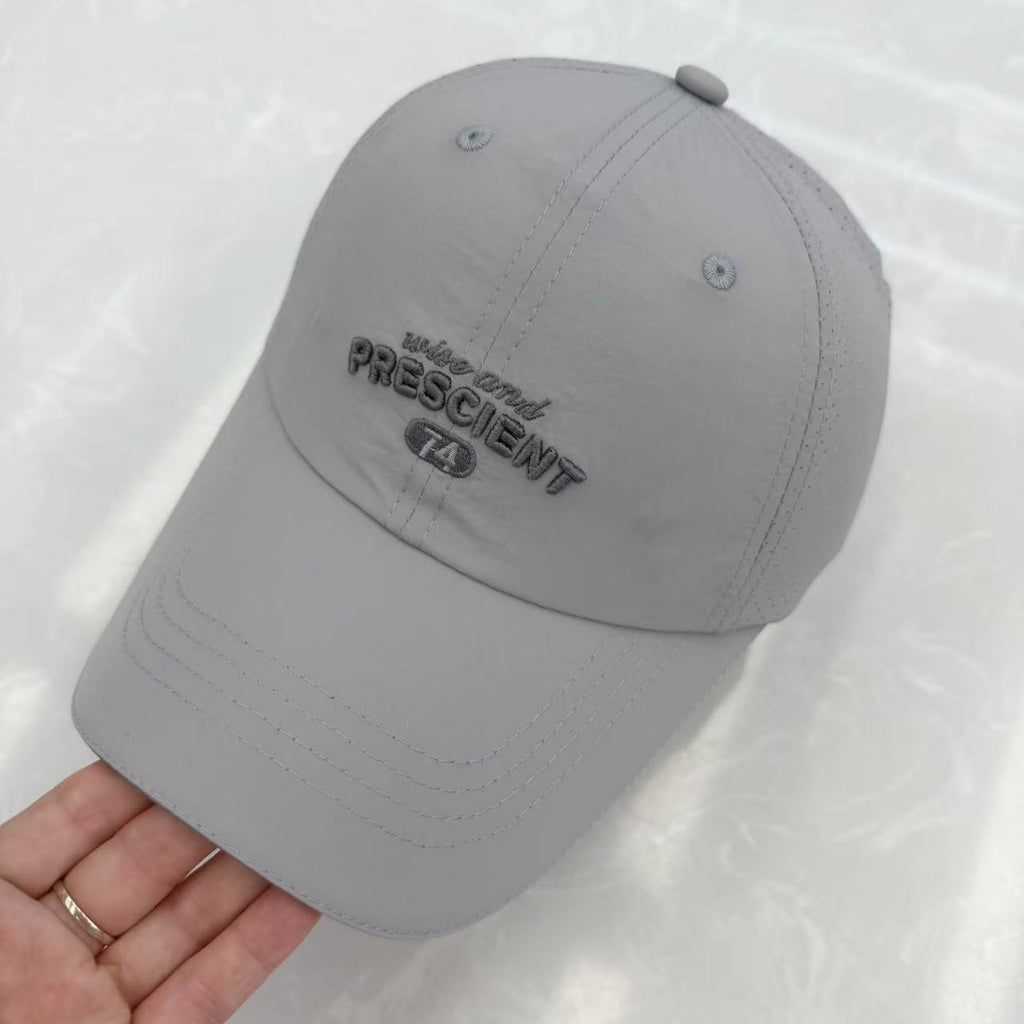 "Wise and Prescient 74" Embroidered Quick-Dry Baseball Cap | 7 Colors