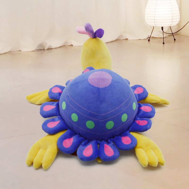 Make My Day Ocean Series | Polka Dot Sea Turtle Plush Toy – Purple Shell with Pink & Green Spots Kawaii Stuffed Animal Pillow