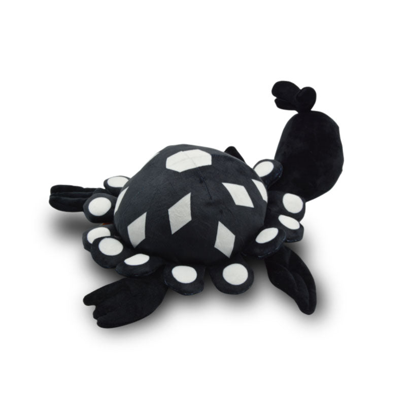 Ocean Series | Black & White Geometric Sea Turtle Plush Toy – Bold Monochrome Kawaii Stuffed Animal