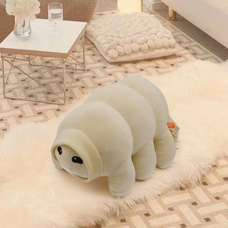 Make My Day Ocean Series | Tardigrade Water Bear Plush Toy – Cute Kawaii Micro-Animal Stuffed Cuddle Pillow