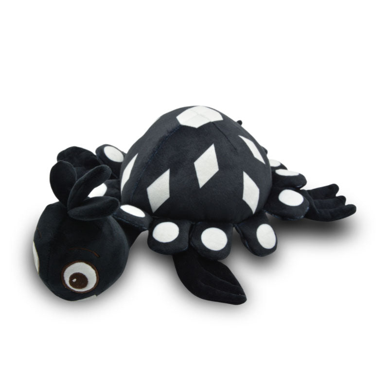 Ocean Series | Black & White Geometric Sea Turtle Plush Toy – Bold Monochrome Kawaii Stuffed Animal