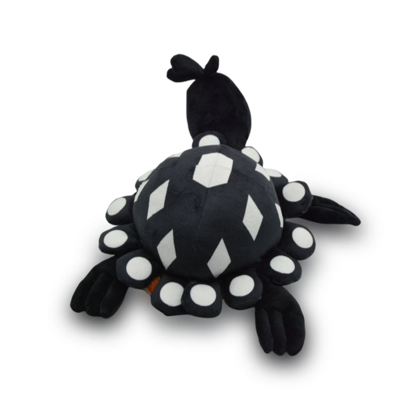 Ocean Series | Black & White Geometric Sea Turtle Plush Toy – Bold Monochrome Kawaii Stuffed Animal
