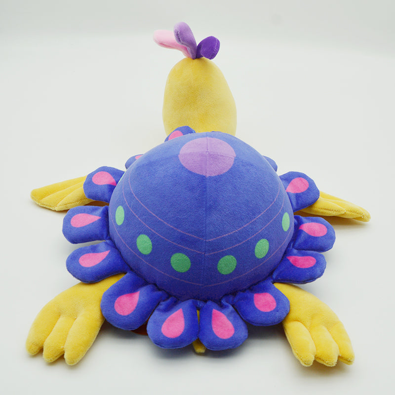Make My Day Ocean Series | Polka Dot Sea Turtle Plush Toy – Purple Shell with Pink & Green Spots Kawaii Stuffed Animal Pillow