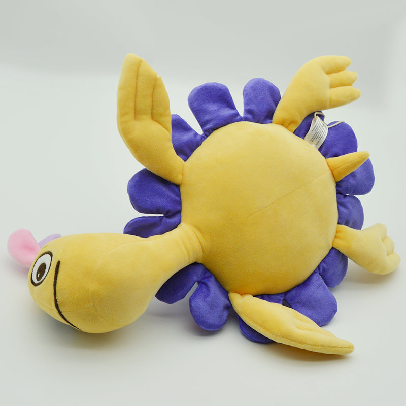 Make My Day Ocean Series | Polka Dot Sea Turtle Plush Toy – Purple Shell with Pink & Green Spots Kawaii Stuffed Animal Pillow