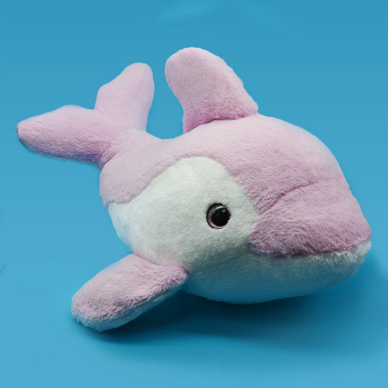 Make My Day Ocean Series | Pink Dolphin Stuffed Animal Plush Toy – Soft Kawaii Cuddle Companion