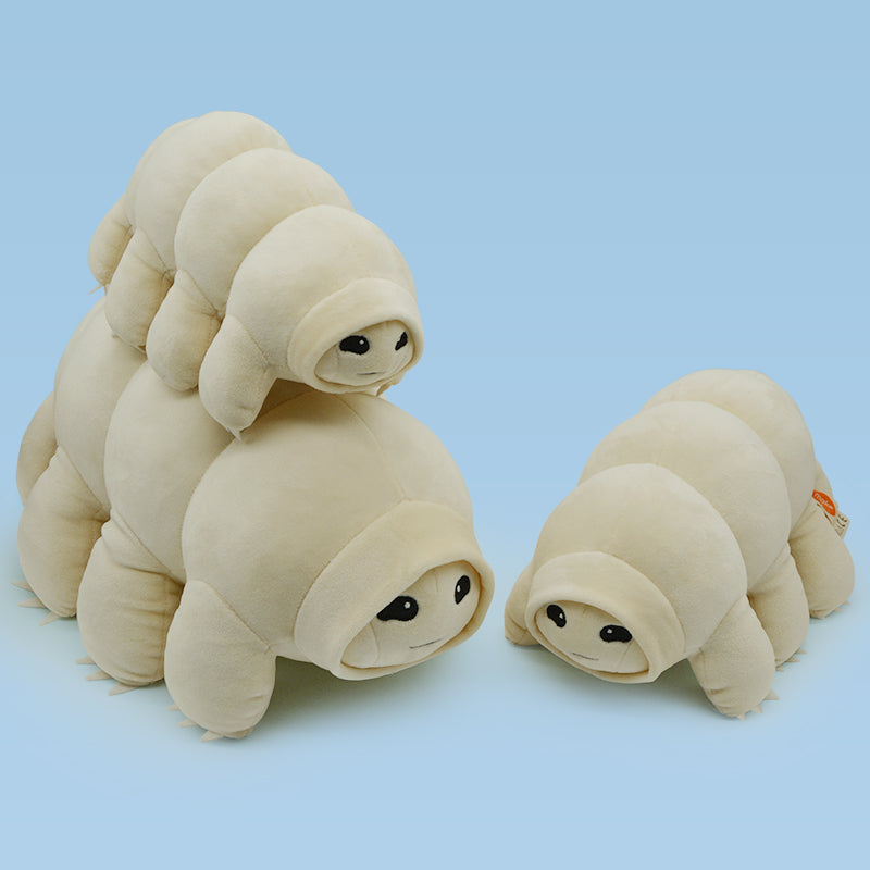 Make My Day Ocean Series | Tardigrade Water Bear Plush Toy – Cute Kawaii Micro-Animal Stuffed Cuddle Pillow
