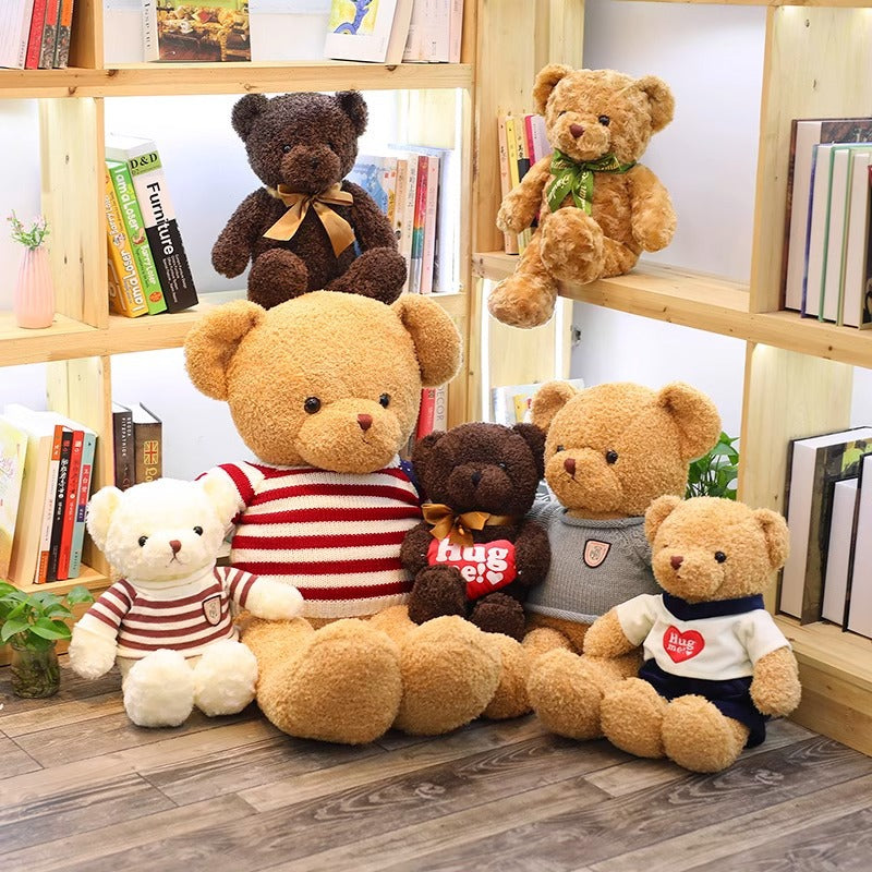 Cute Teddy Bear Plush Toy | Stuffed Animal Doll for Wedding, Gifts & Claw Machine | 30–130cm