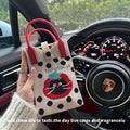 Kawaii Knit Phone Crossbody Bag – Cute Cartoon Mini Shoulder Bag for Cycling, Work & Daily Outings