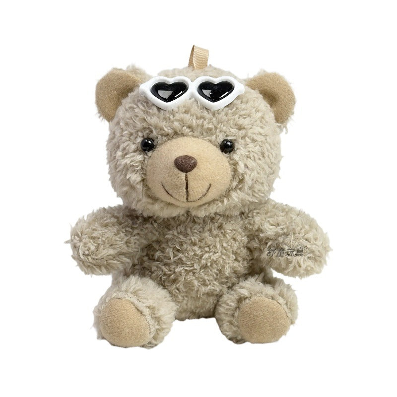 Dressed Teddy Bear Plush Keychain | Custom Logo Mascot Bag Charm