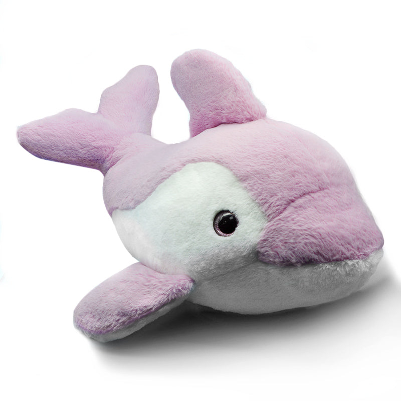 Make My Day Ocean Series | Pink Dolphin Stuffed Animal Plush Toy – Soft Kawaii Cuddle Companion