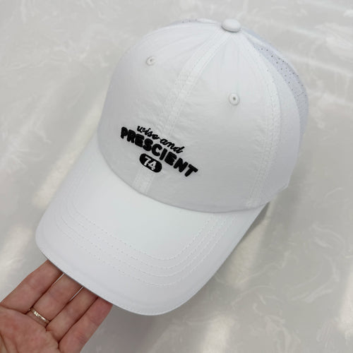 "Wise and Prescient 74" Embroidered Quick-Dry Baseball Cap | 7 Colors